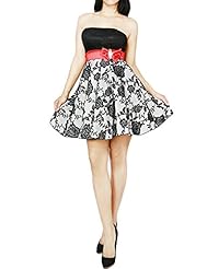 Acrylic/Cotton/Nylon/Polyester/Rayon/Spandex/Viscose/Wool Short Spring Summer Fall Winter Lace Homecoming Dress/Bridesmaid Dress/Prom Dress 