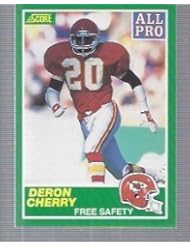 1989 Score #301 Deron Cherry AP BM