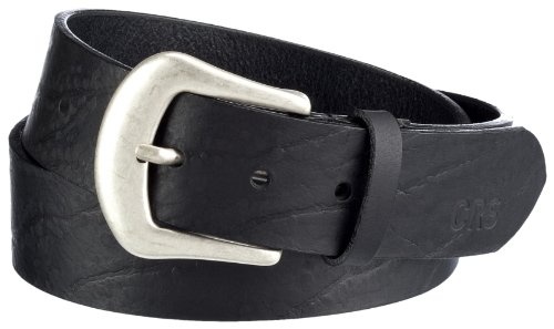 Cross Jeans 0020K Unisex - Erwachsene Accessoires/ G&uuml;rtel, Gr. 75, Schwarz (020 ) Preisvergleich