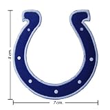 Indianapolis Colts Logo Embroidered Iron on Patches From Thailand