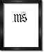 16x20 / 16'' x 20'' Frame for Picture Photo or Poster, Solid Wood, Black, style #626