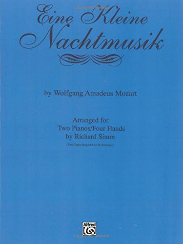 Eine Kleine Nachtmusik: Sheet (Keyboard Ensemble Series)