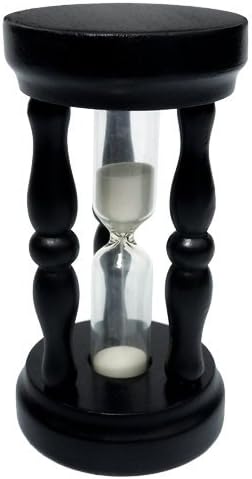 Sand Timer - 3 Minute, Wood, Round