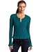 Ak Anne Klein Women's Long Sleeve Button Down Cardigan