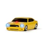 Wireless Mouse - Dodge Charger Yellow