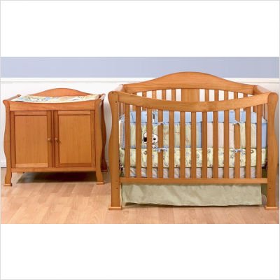 Parker 4-in-1 Convertible Crib - Oak