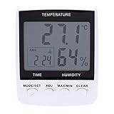 KKmoon　デジタルLCD温度計湿度計　屋内屋外の温度と湿度のテストメーター【並行輸入品】