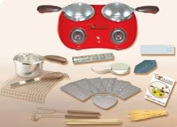 Lentek CM20 Deluxe Chocolatiere Electric Chocolate Dual Melting Pots