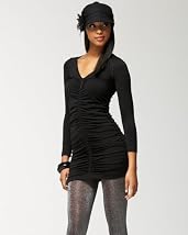 Aphrodite 3/4 Sleeve Ruched Dress