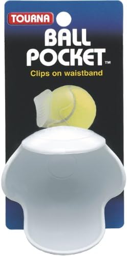 Tourna Pocket Pro Tennis Ball Waist Clip Holder