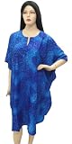 Sexy allover Printed Short Caftan Tunic Cover up Kaftan