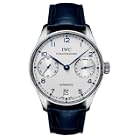 IWC Portuguese Automatic Steel Blue Mens Watch IW500107