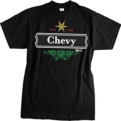Chevy - Fan Brew Type T-Shirt - Black Medium
