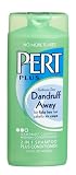 Pert Dandruff Away 2in1 Shampoo Conditioner, 13.5-Ounce Bottles (Pack of 6)