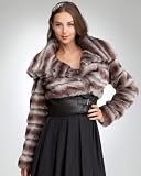 bebe Cozy Fur Belted Jacket