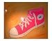 Converse on Tangerine Costume & Fashion Giclee Poster Print by Bella Dianne Bruce, 10x8
