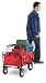MAC Sports Folding Wagon Red / Black