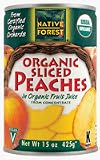 Native Forest Sliced Peaches 14 oz. (Pack of 18)