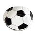 Round Plastic Tray W/Soccer Design