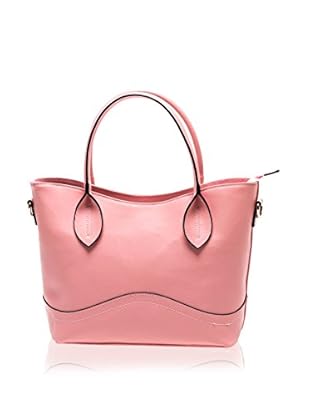 Anna Luchini Bolso asa de mano Tote (Rosa)