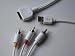 Electronics : SNY AV3GUSB Composite Audio Video AV Cable with USB for Apple iPhone 3G, iPod Touch 1G, iPod Classic and iPod nano 3G, White