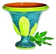 Urn Blue Vase