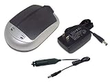 TechFuel Premium Desktop Battery Charger for Casio Exilim EX-V8 Digital Camera