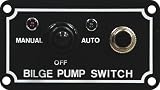 Unified Marine 50010320 Bilge Pump 3 Way Switch