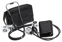 Prestige Sphygmomanometer & Stethoscope Kit with Matching Black Carrying Case