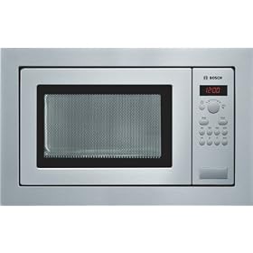 Bosch HMT84M651B Built In Microwave in Brushed Steel