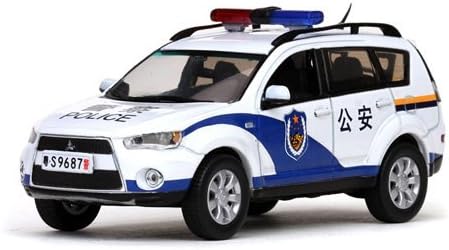 Bitesu 1/43 Mitsubishi New Outlander - China Police / White