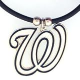 MLB Washington Nationals Rubber Cord Necklace