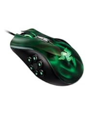 Personal Computer: Razer Naga Hex MOBA PC Gaming Mouse - Green - Razer