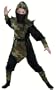 Child Cammo Ninja Costume M-(8-10)