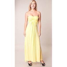 Sky Lemon Ulani Maxi Tube Dress