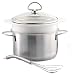 Kitchen & Housewares : Chantal Brushed Stainless Steel 2 Quart Double Boiler