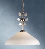 Silver Leaf One Light Pendant