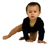American Apparel 7041 Infant Interlock Long Sleeve One-Piece