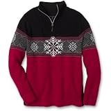 Review   / Snowflake Bivi Merino Half-Zip Sweater