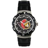NHL Men's HD-OTT Agent Series Ottawa Senators Polyurethane Watch