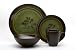 Red Vanilla Whisper Green 16-Piece Dinner Set