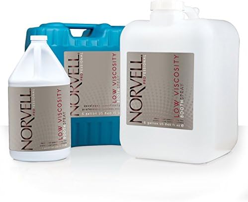 Norvell Dark Low Viscocity Booth Solution, 5 gal Natural Container