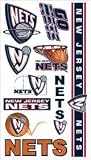 New Jersey Nets Temporary Tattoos Set (Set of 6 Sheets)