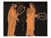 Alcaeus Greek Poet with Sappho Art Giclee Poster Print by Panofka Manners, 12x9