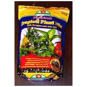 Tropical Plant Potting Soil: Professional Blend 4qt 2pk