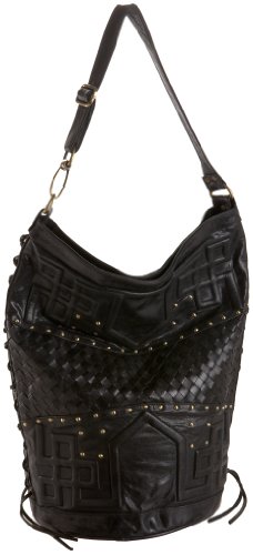 Cleobella Kaya Bucket Bag Black