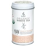 Rishi Tea Organic Peach Blossom Loose Tea, 1.1-Ounce Tin (Pack of 3)