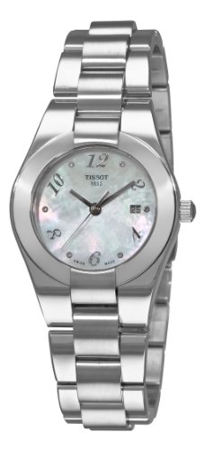 Tissot Women's T0432101111702 T-Trend Glam Sport Mother-Of-Pearl Diamond Dial Watch