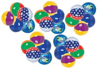 Twenty-five (25PC) 16 "Beach Balls Assorted [Toy]