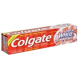 Colgate Sparkling White Fluoride Toothpaste, Gel, Cinna Mint , 8.2 oz (232 g) (Pack of 6)